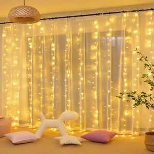 Christmas Curtain String Light for home decoration